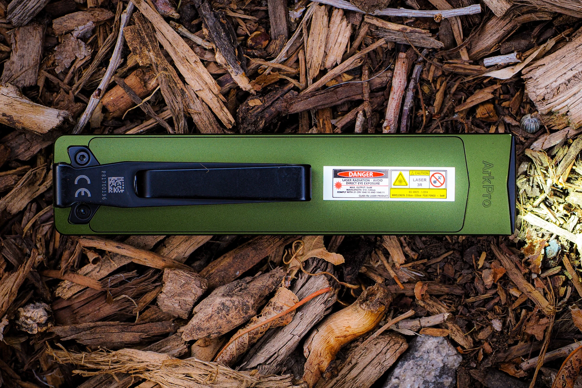 Olight ArkPro flashlight back