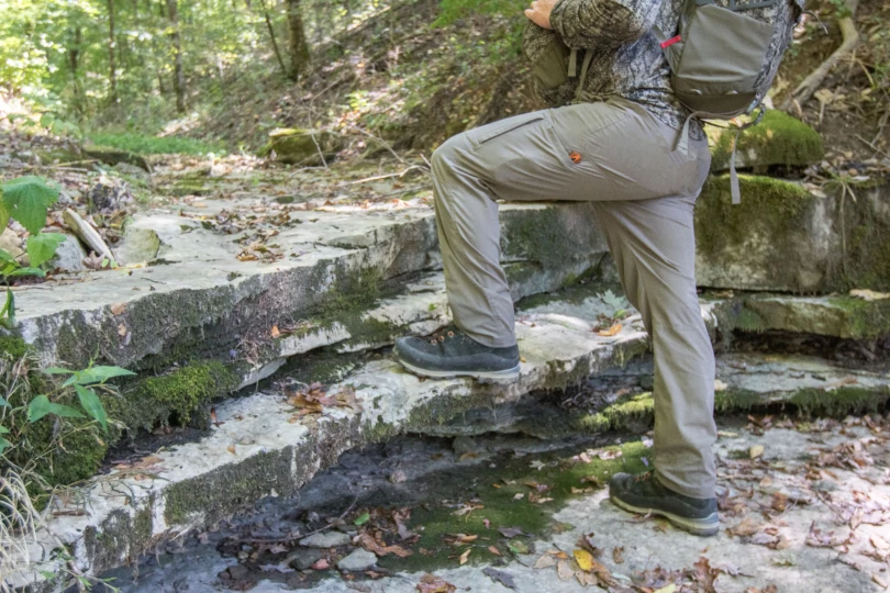 A hunter wearing the Badlands Andaire in the field.
