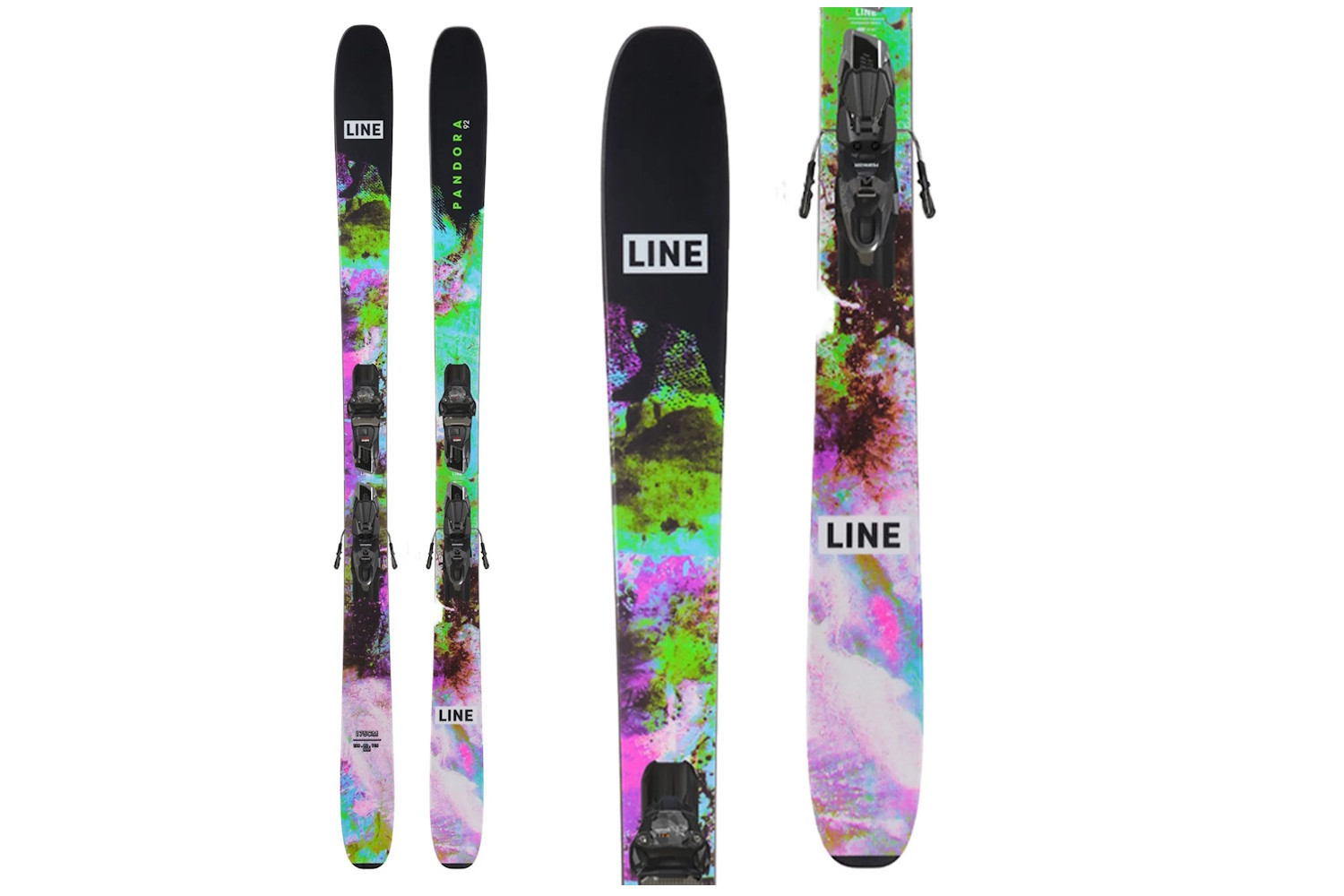 Line Pandora 92 plus Squire 10 Bindings
