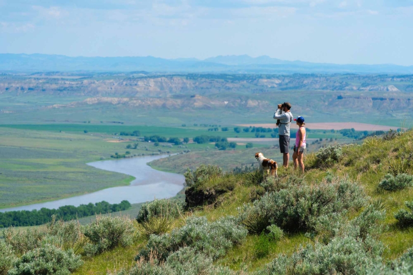 missouri river breaks family outing