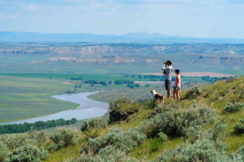 missouri river breaks family outing