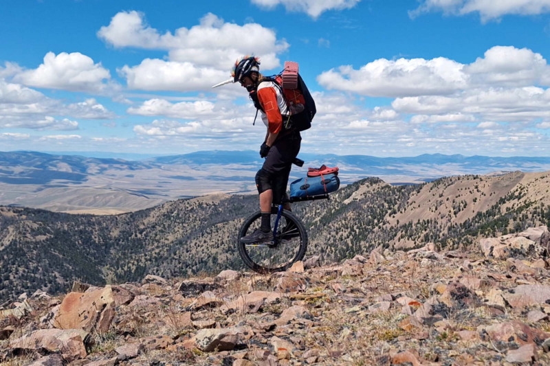 In the Wake of Tragedy, ‘Unicycling Unicorn’ Pedals More Than 1,000 Miles of Continental Divide Trail