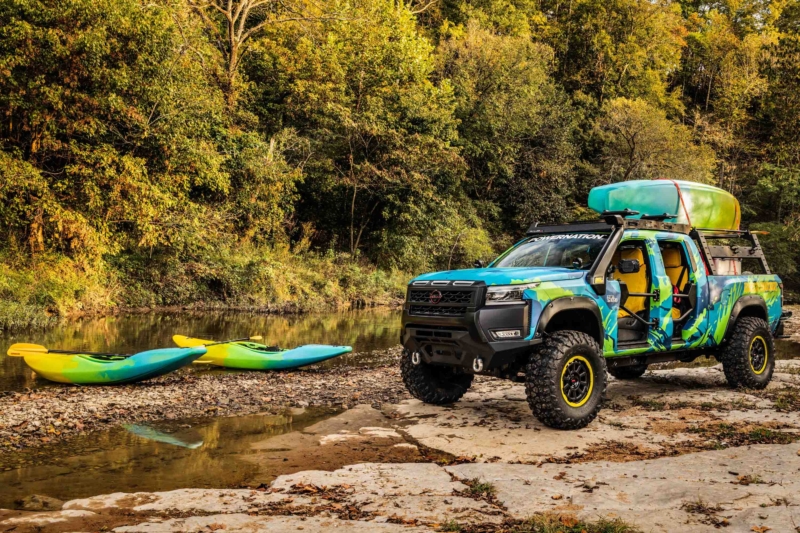 Next Time, Just Ask a Kayaker: Nissan Frontier ‘Rapid Runner’ SEMA Build