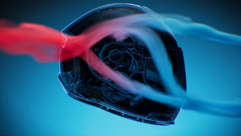 Cardo Systems BEYOND GTS motorcycle helmet