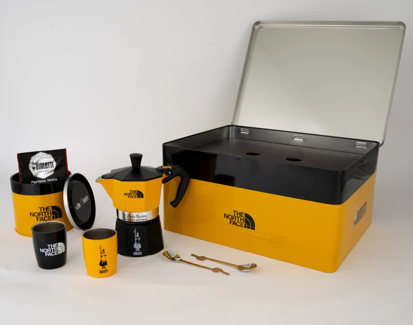 the north face bialetti moka pot set