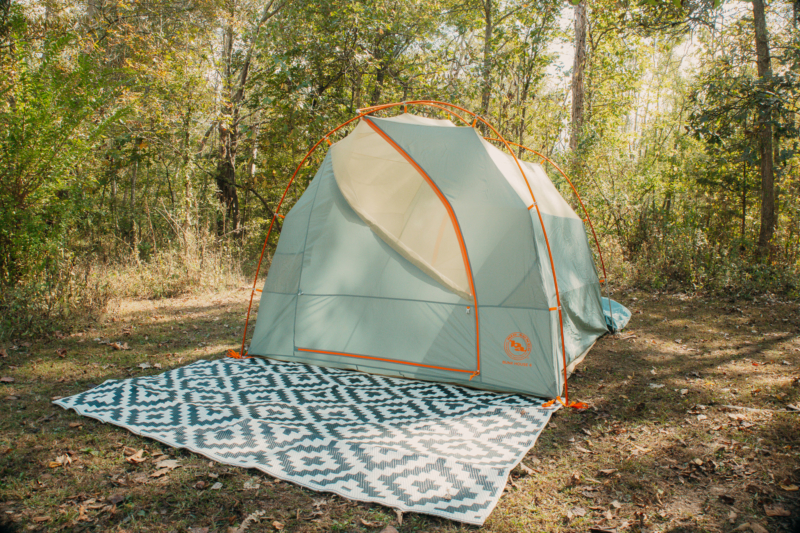 Patio-Sized Vestibule With Stand-Up Ceiling Height: Big Agnes Bunk House Review
