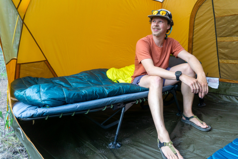 Integrated Cushion, Instant Comfort: REI Co-op Wonderland Comfort Cot Review