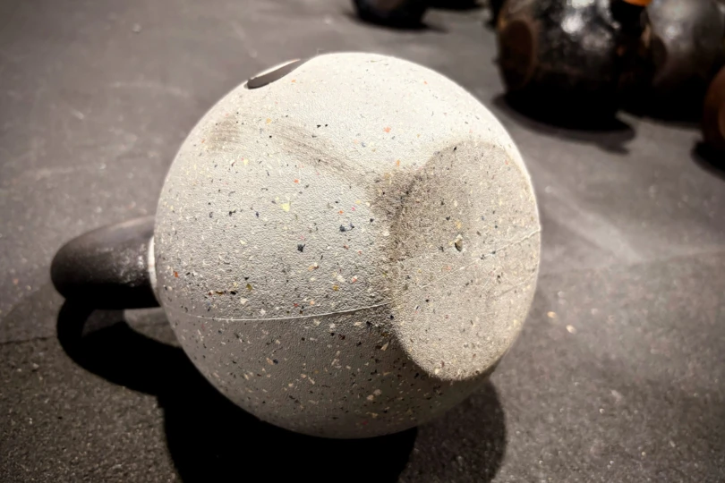 Nike Rubber Coated Kettlebell flat bottom