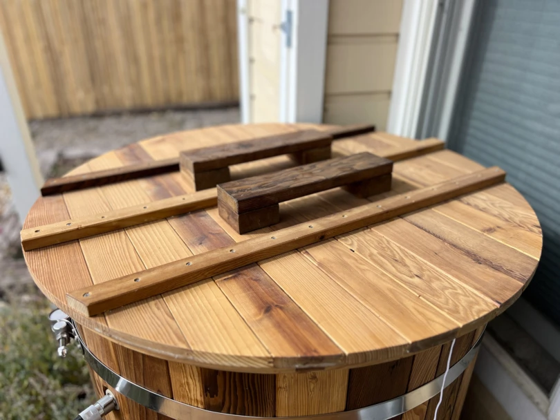 Redwood Outdoors Alaskan Cold Plunge Tub Lid