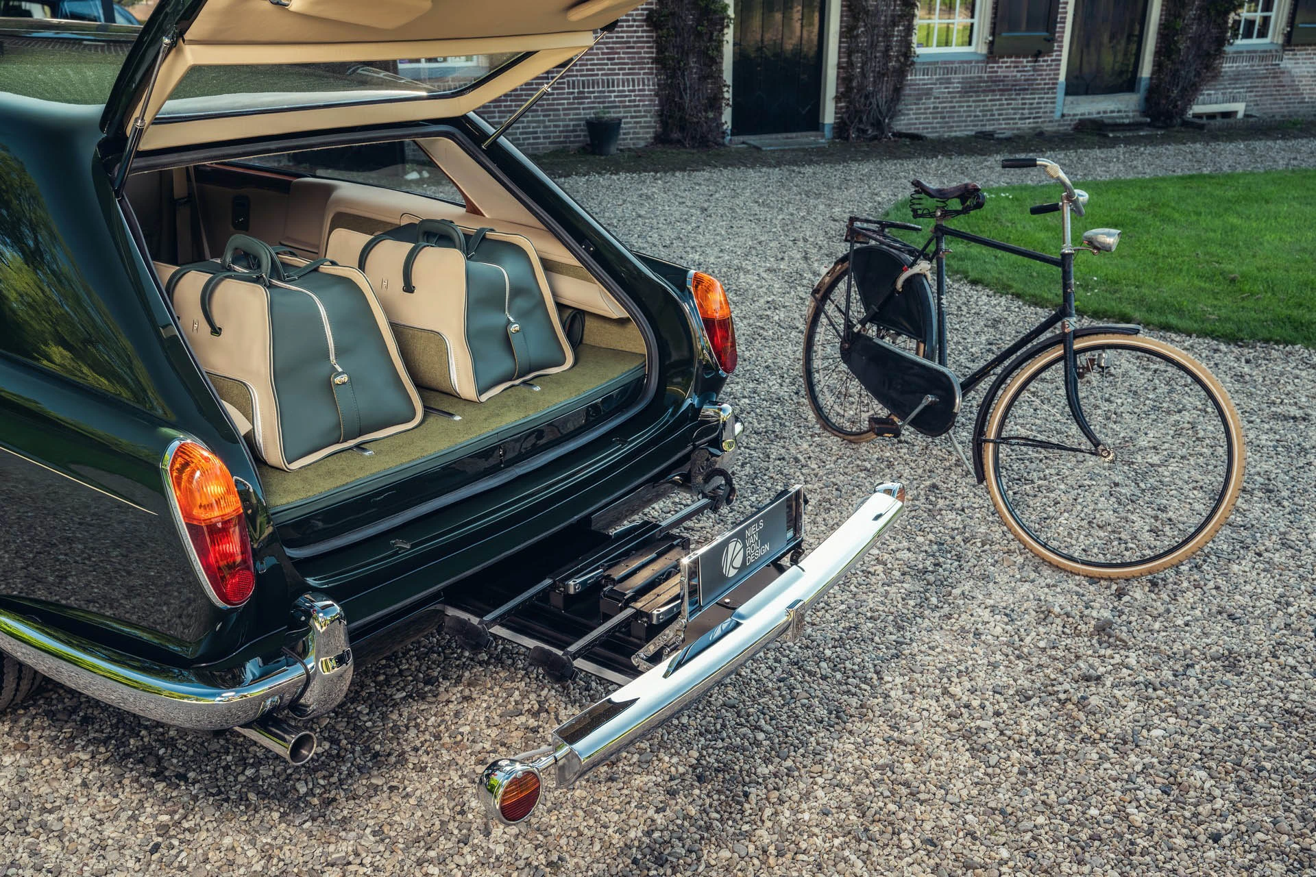 Coolest Bike Rack Ever: Custom Rolls-Royce Has a Secret