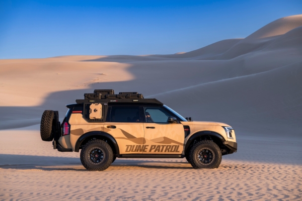 Nissan Takes a Baja-Ready Armada on Dune Patrol