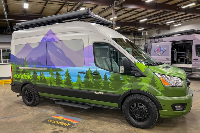 High-end Vandoit campervan