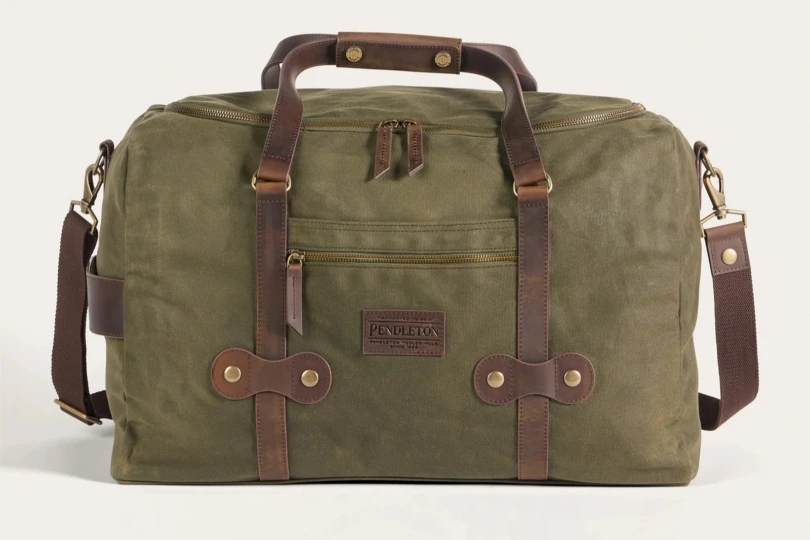 pendleton odyssey waxed canvas duffel bag product card image