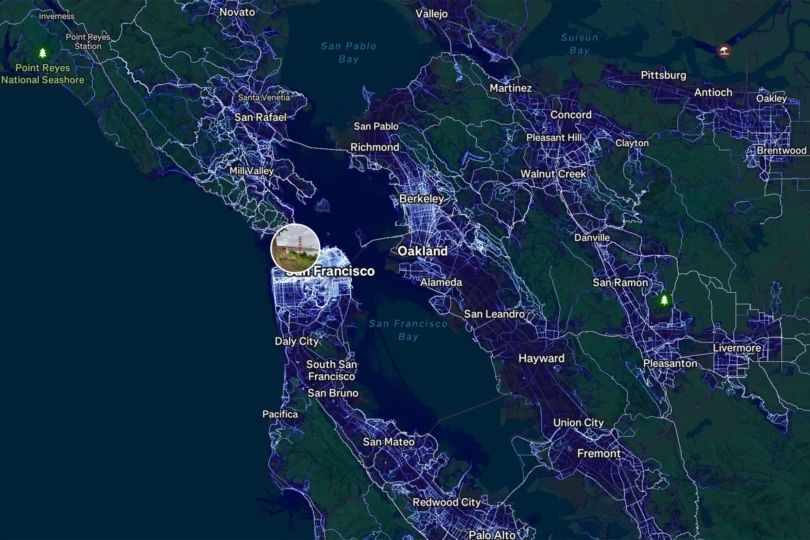 strava heatmap