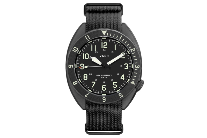 Vaer C4 Tactical Field Solar DLC Watch
