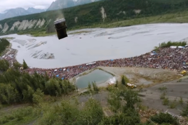 No Fireworks? No Problem. Alaskans Celebrate Fourth of July by Launching Cars Off a Cliff