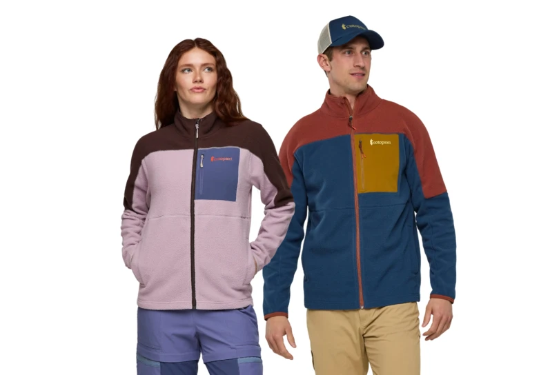 Cotopaxi F25 M Abrazo Fleece Full-Zip Jacket Nutmeg and Deep See