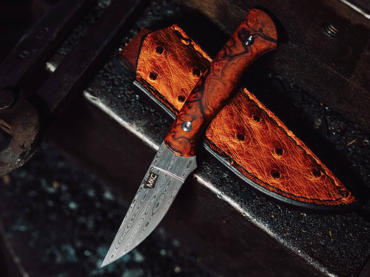 MKC Damascus Blackfoot