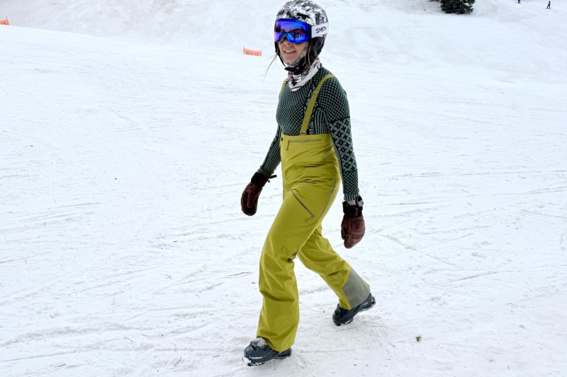 Stormproof Ski Bibs With a Better Fit and Cleaner Materials: Arc’teryx Women’s Rush Bibs Review
