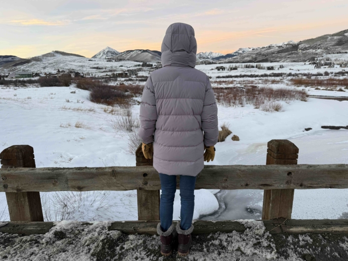 Testing the Columbia Amaze Puff Mid Hooded Jacket