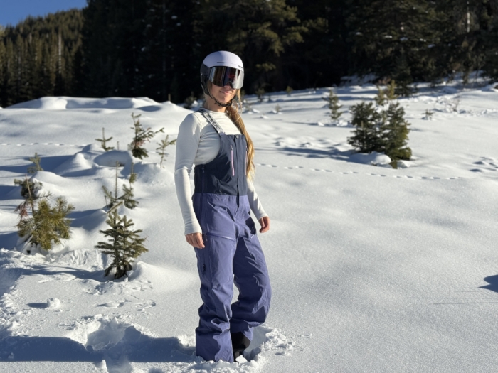 Morgan Tilton testing the Stio Objective Pro for women; photo/Dane Tudor