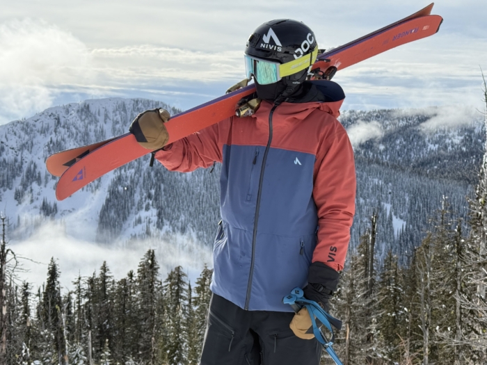 Testing Ski Jackets at RED Mountain Resort in British Columbia; (photo/Morgan Tilton)