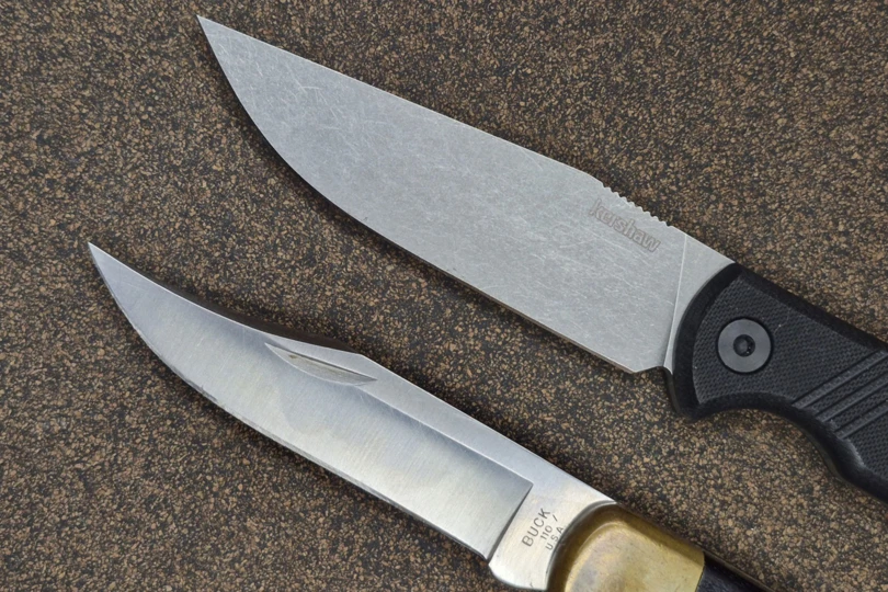 comparing two knives