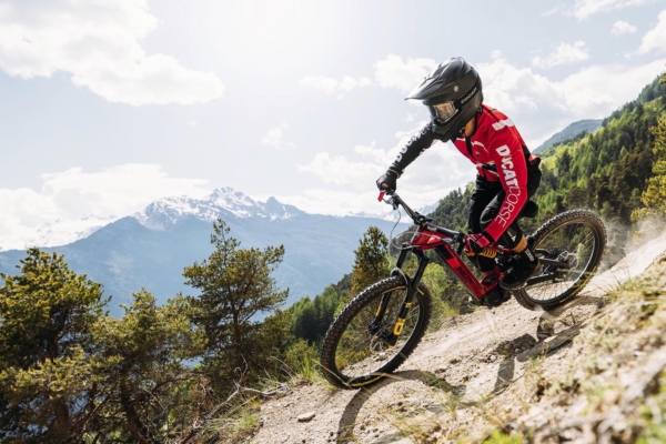 Ducati's eMTB range will continue to evolve alongside new bike offerings from the brand; (photo/Ducati)