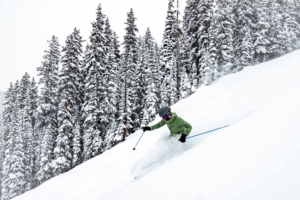 Skier at Vail Mountain