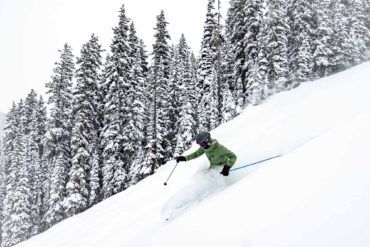 Skier at Vail Mountain