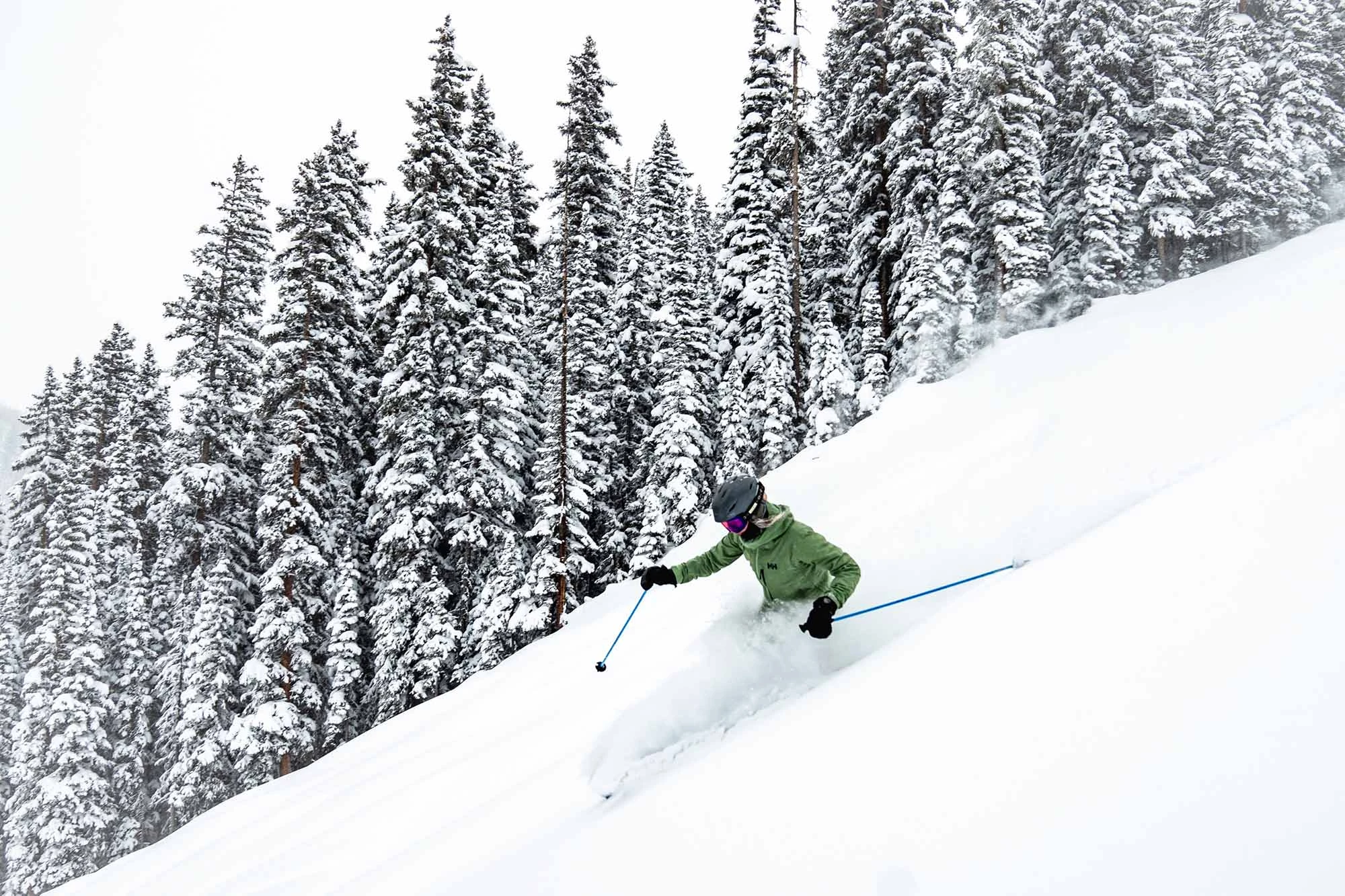 Skier at Vail Mountain