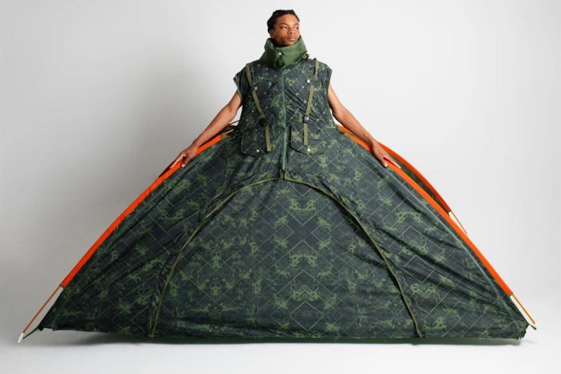 fashion dress tent backpacks