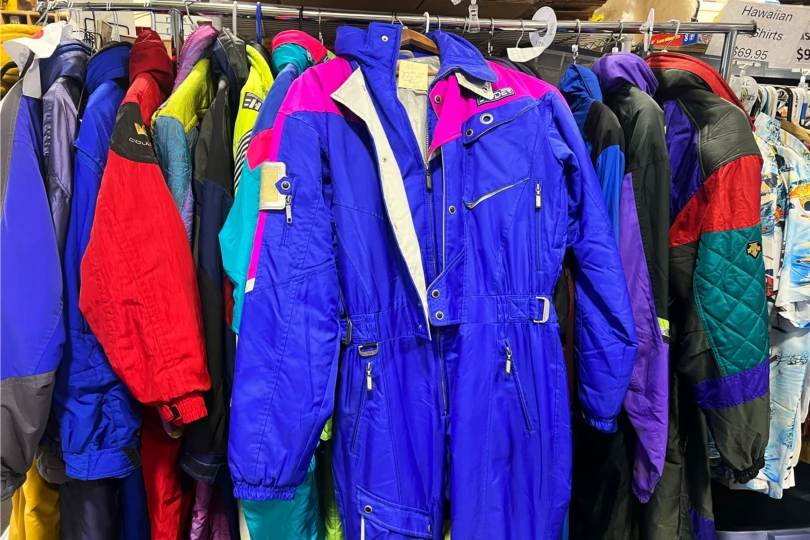 Vintage ski world history museum