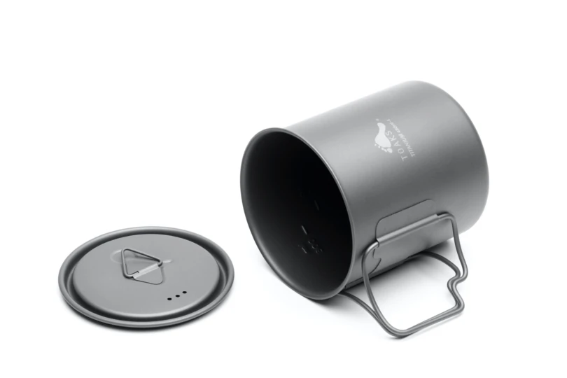 titanium cup with lid