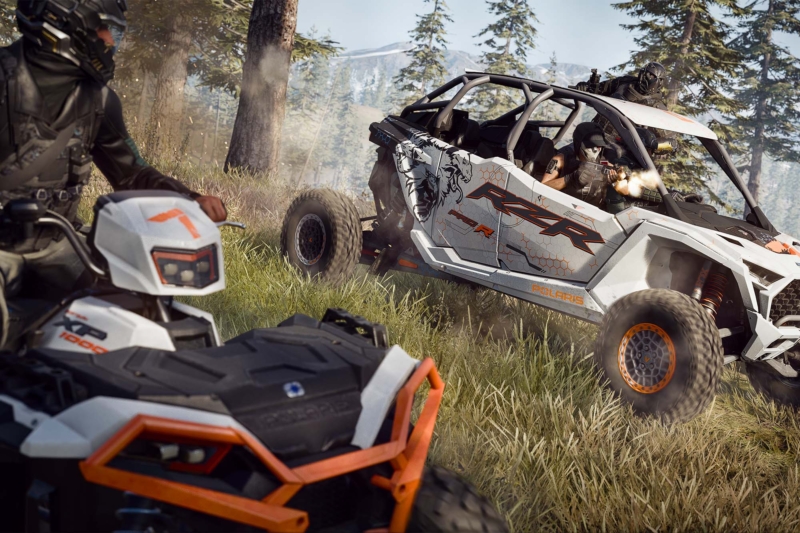 Win Special ‘Call of Duty’ Polaris Off-Road Adventure Machines