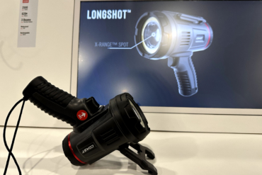 The Coast Longshot, one of the most unique Flashlights of SHOT show 2026.