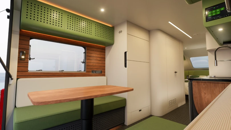 Evotrex electric travel trailer