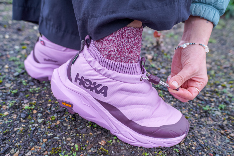Fashionable, Mostly Functional, Cold-Weather Hikers: HOKA X Halfdays Kaha 2 Frost Moc GTX Review