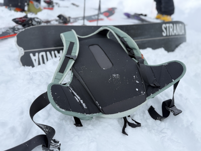 back panel on Dawn patrol Pack