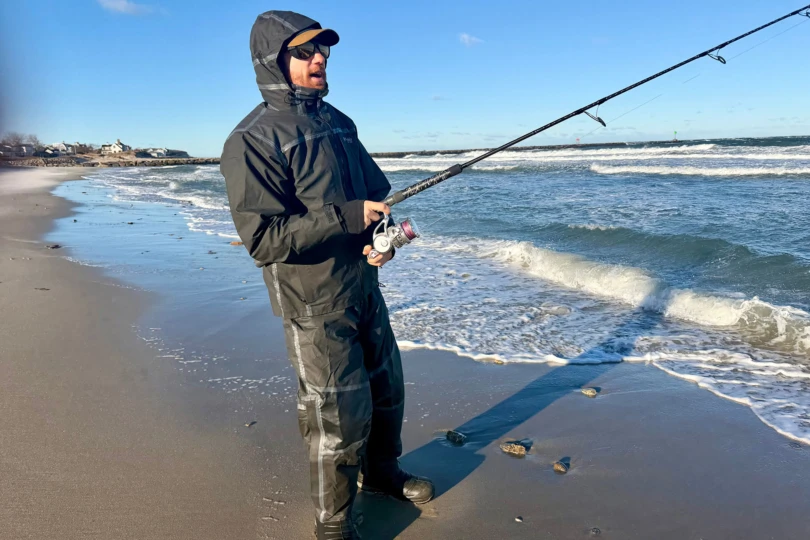 Man fishing in Columbia Force XII