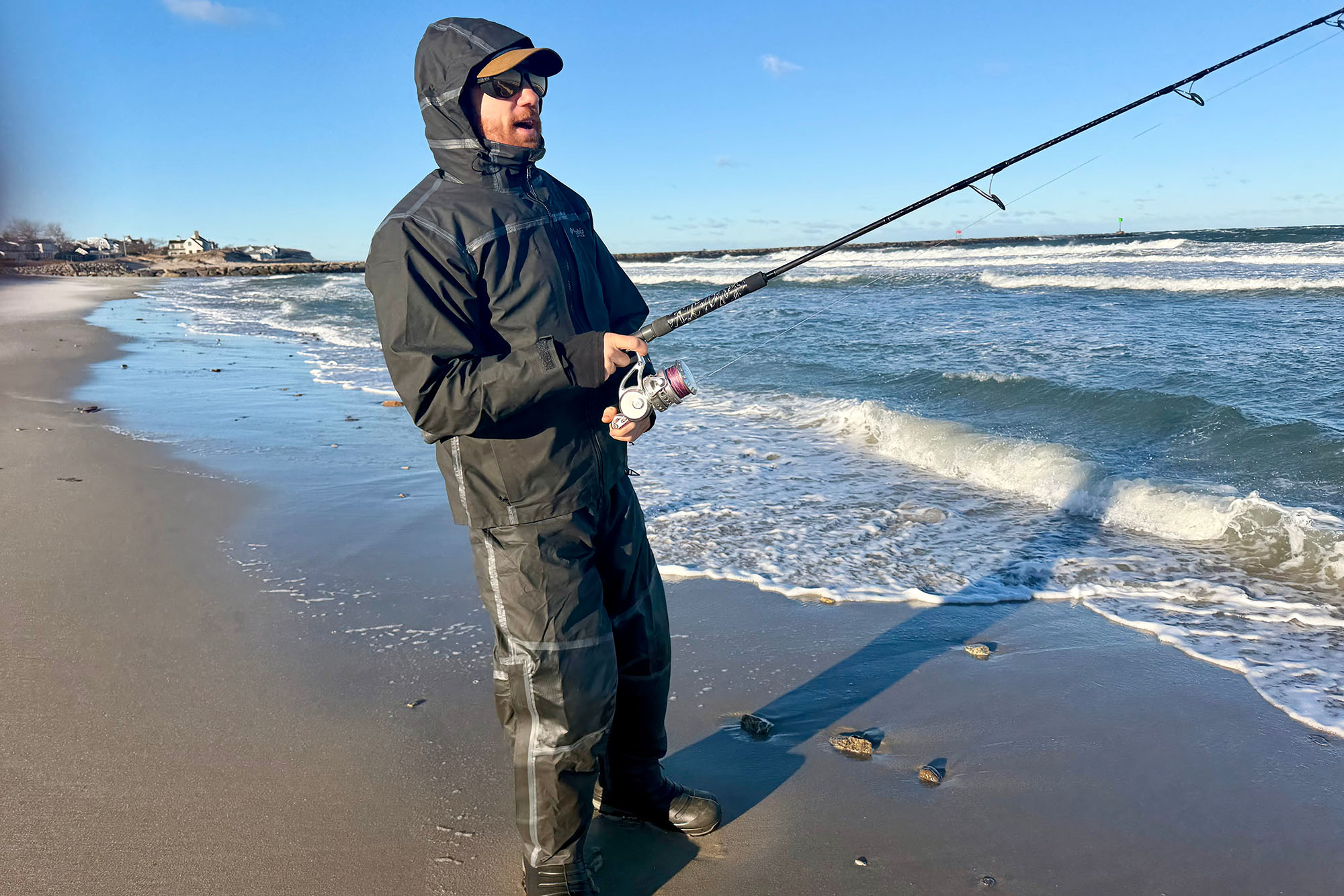 Man fishing in Columbia Force XII