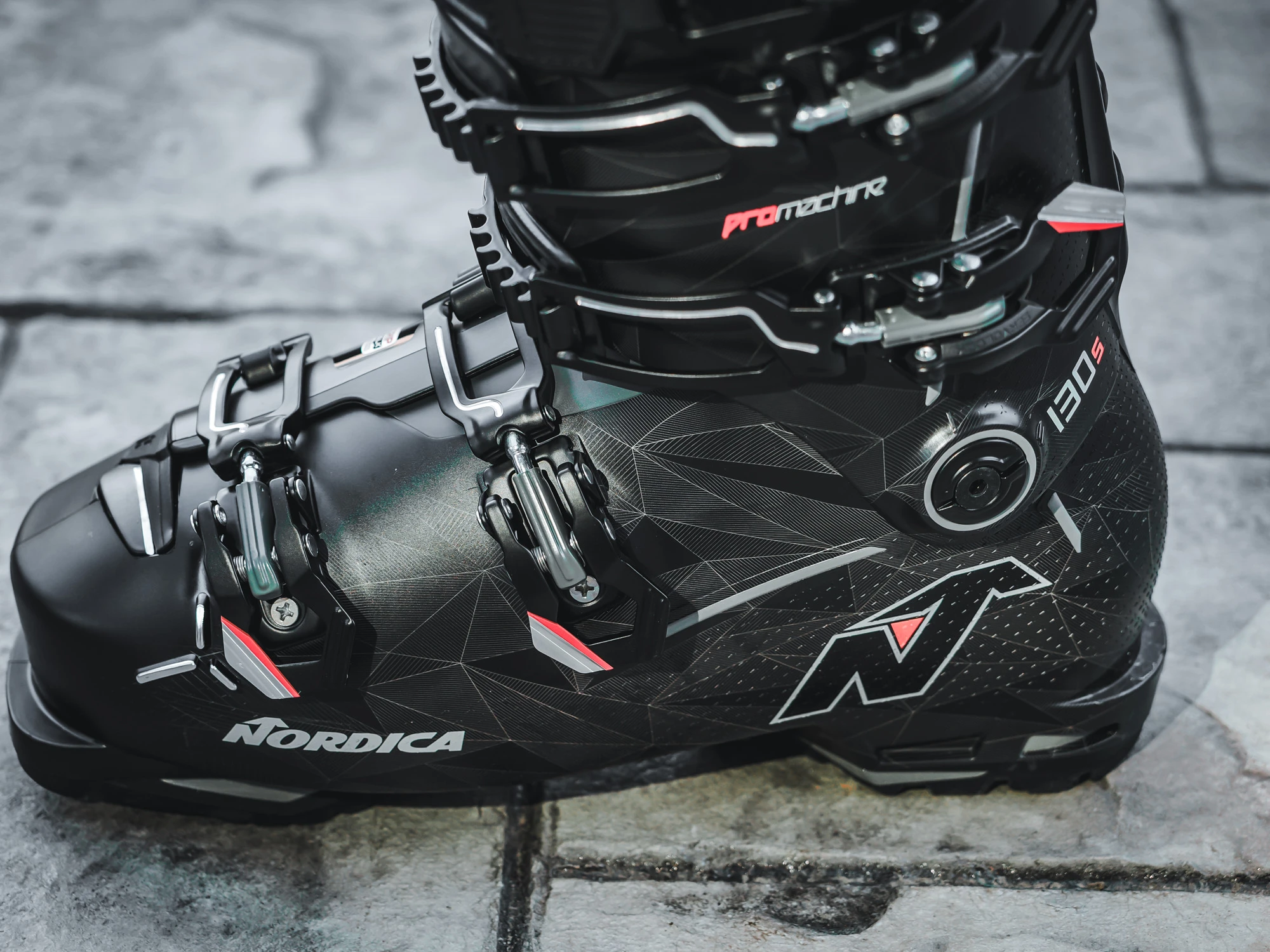 Nordica Men’s Black Alpine Ski Boots - Four-Buckle Performance NORDICA Ski Boots SPORTMACHINE 3 105 W (24/25) - Alpine Hut main image 3