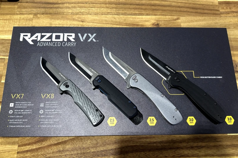 The Outdoor Edge Razor VX 7, one of the top knives from SHOT show 2026