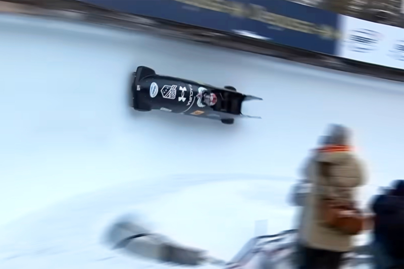 ‘Absolute Disaster’: U.S. Bobsled Pilot Races Solo After Team Fails to Jump In