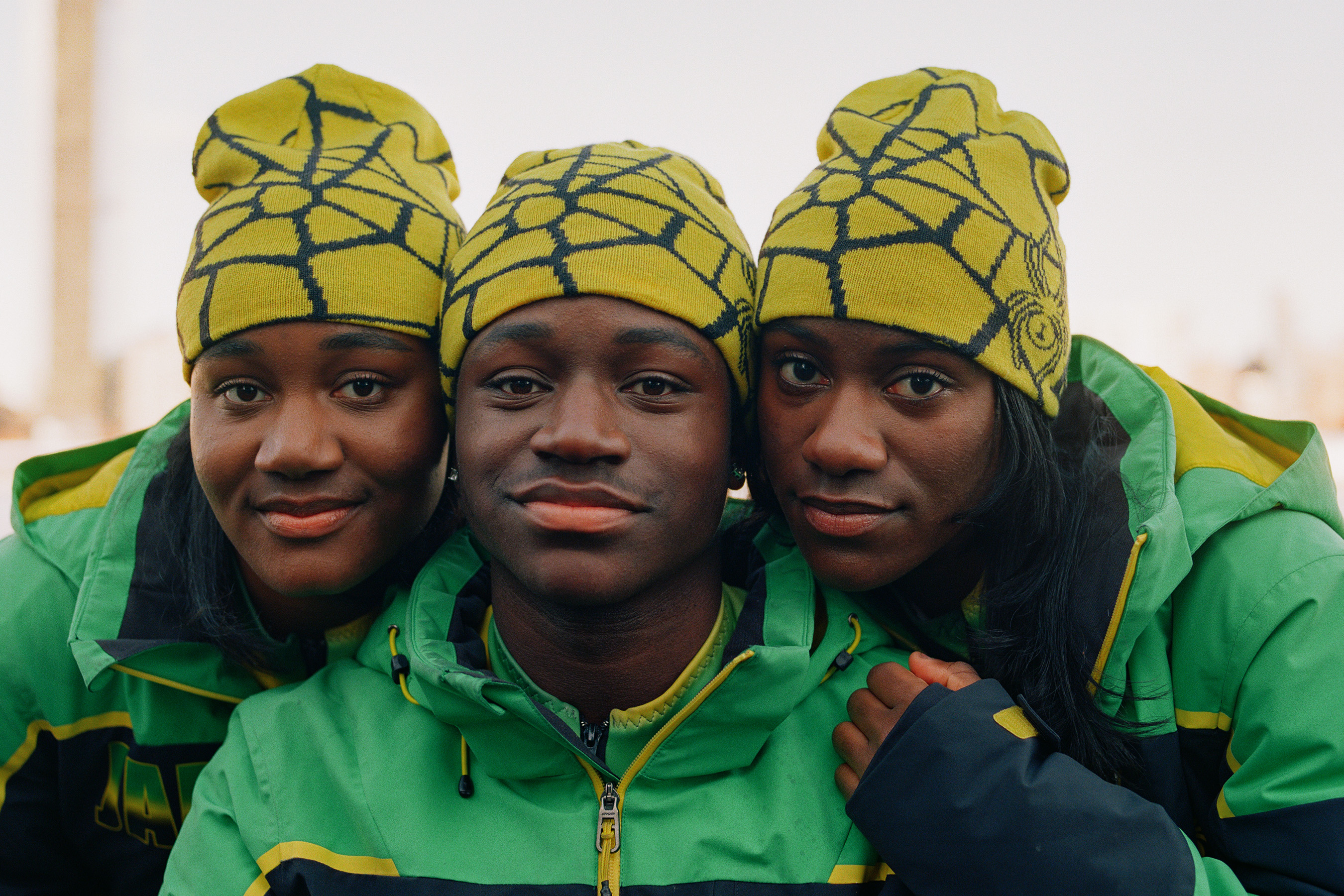 Jamaican ski team race team