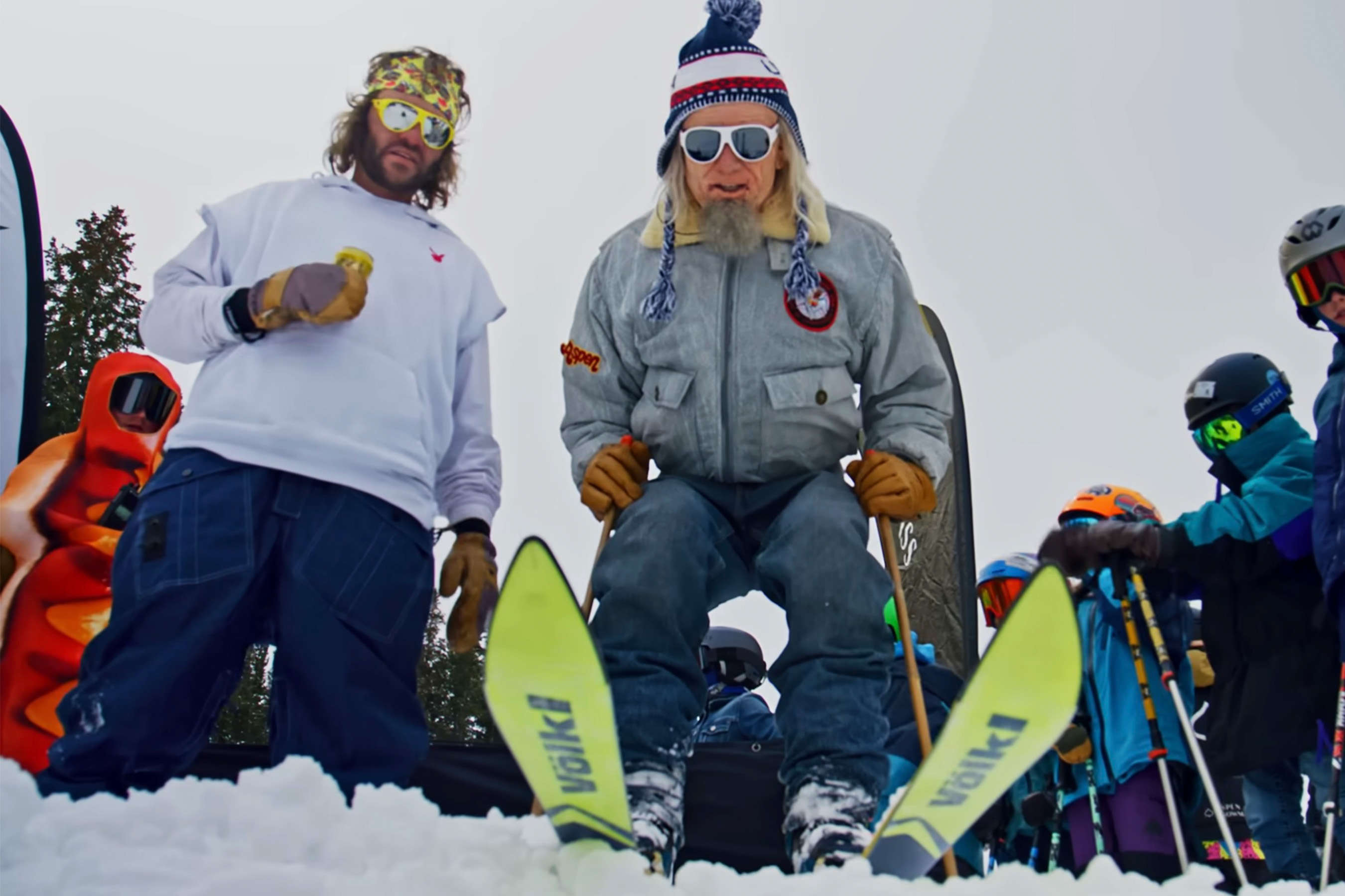 Watch Hotdog Hans Take On Tanner Hall for Hotdoggin' World Title