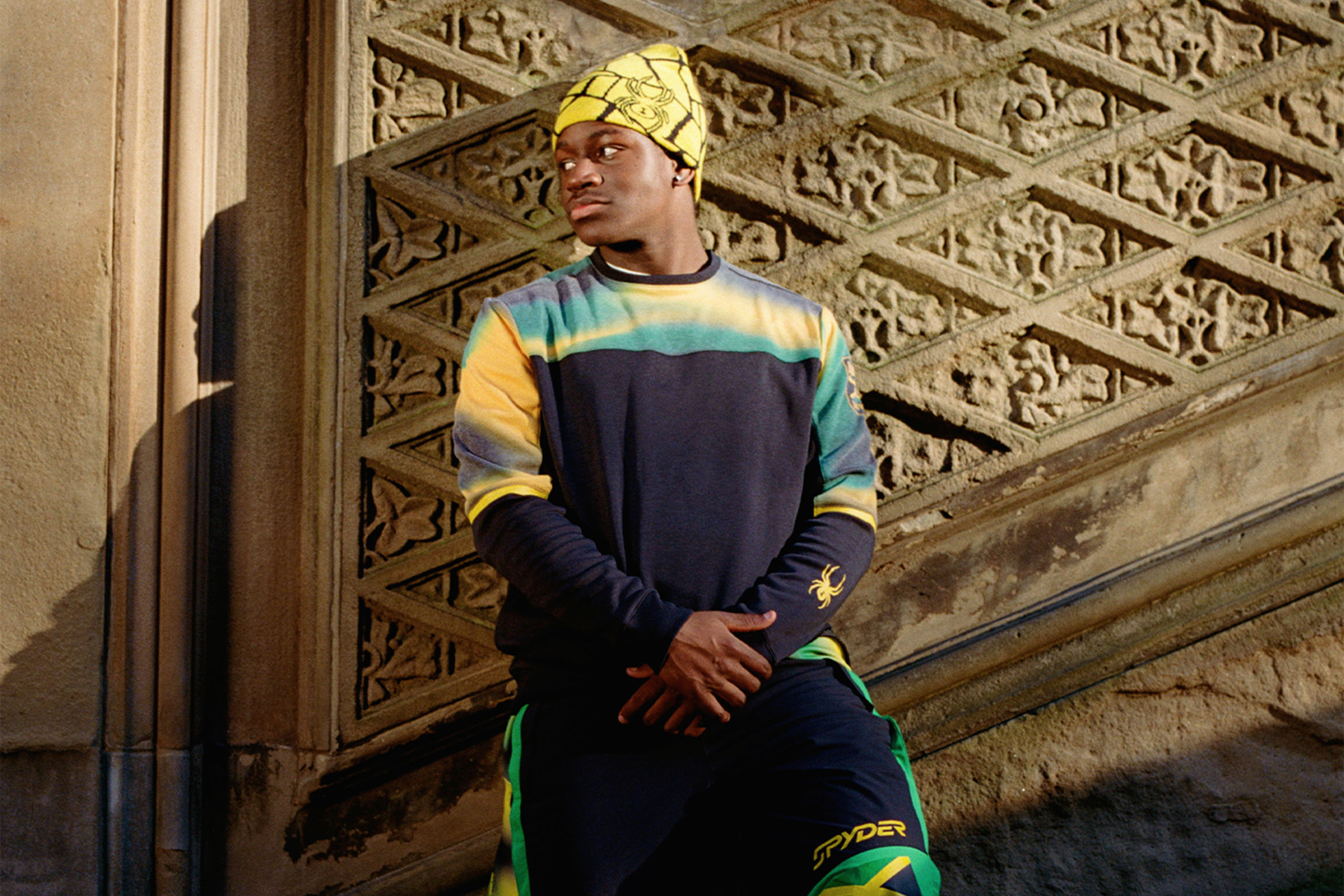 Jamaican ski team racer