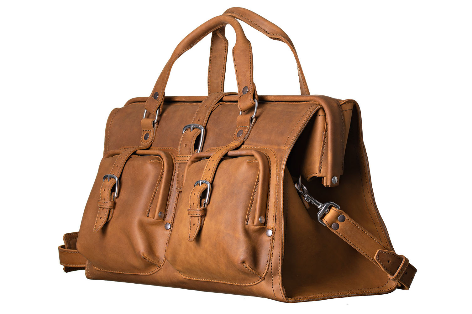 Saddleback Leather Deep Pocket Duffel