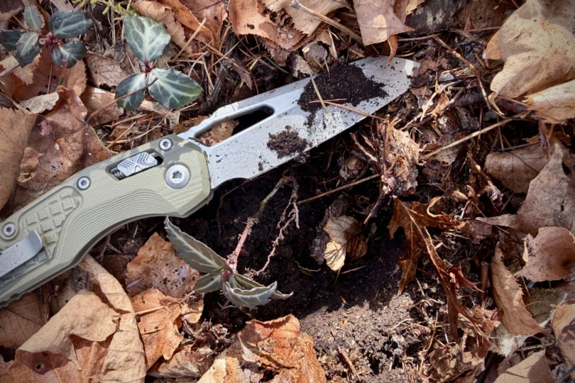 microtech msi in the dirt