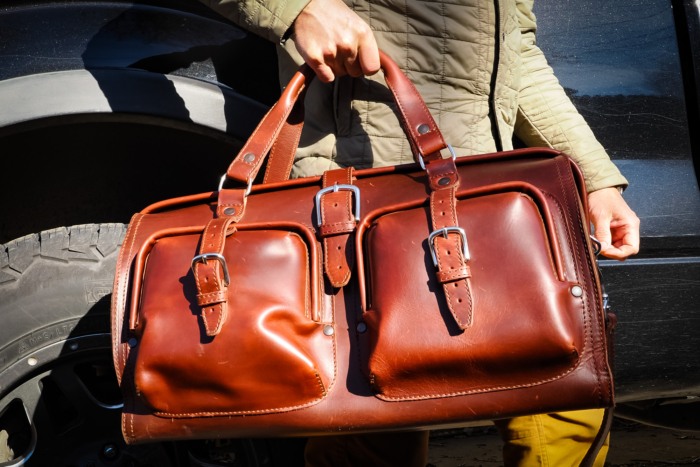 Saddleback Leather Company deep pocket duffel review